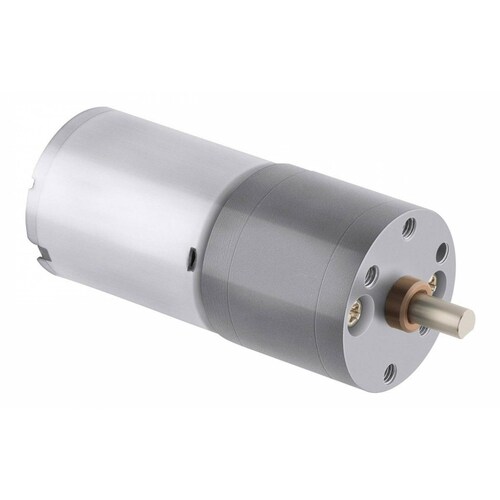 Motor Reductor Metálico Con Eje Tipo D, 9 Vcc | Mot-155 