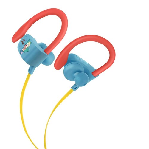 Audífonos Bluetooth Sport Free con cable plano The Simpsons-Krusty 