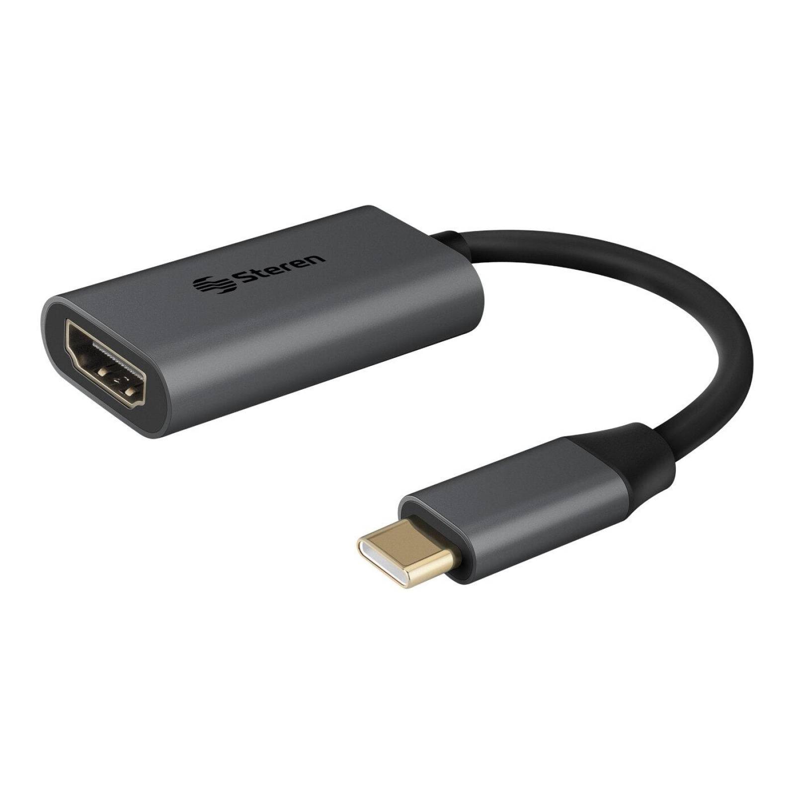 Steren Adaptador USB C a HDMI 4K 60 Hz USB 4724