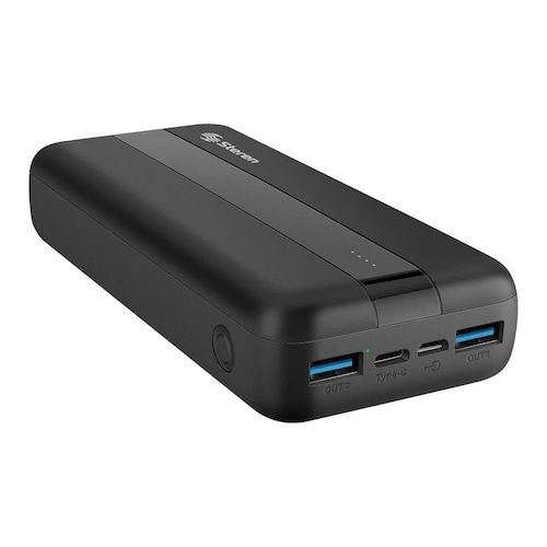 Power Bank 20000 mAh Turbo Charge QC 2 salidas USB/USB C 