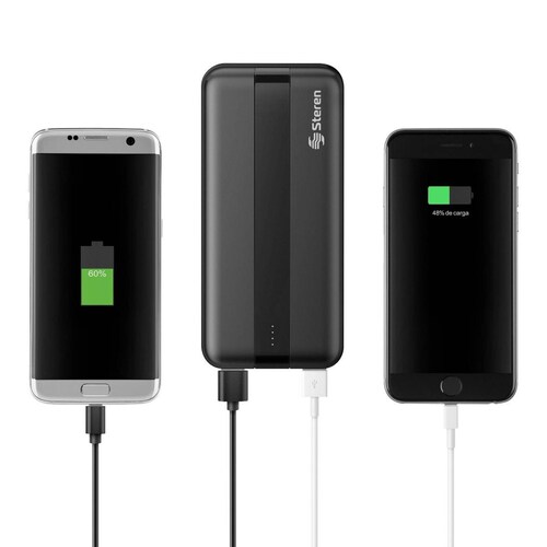 Power Bank 20000 mAh Turbo Charge QC 2 salidas USB/USB C 