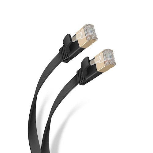 Cable Ethernet STP CAT 7, de 15 m, plano 
