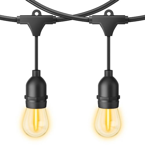 Serie LED vintage de 12 focos para exterior MODLED-300 