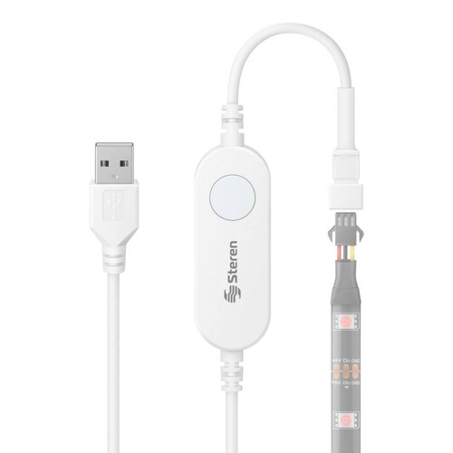 Controlador Wi-Fi* para tira LED digital (Pixel) RGB con conector JTS 
