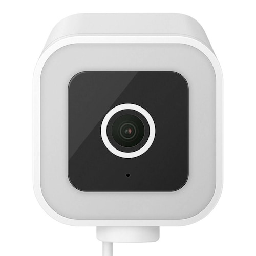 2 Cámaras de seguridad Wi-Fi* 4 Mpx tipo bala robotizadas con seguidor de movimiento para exterior 