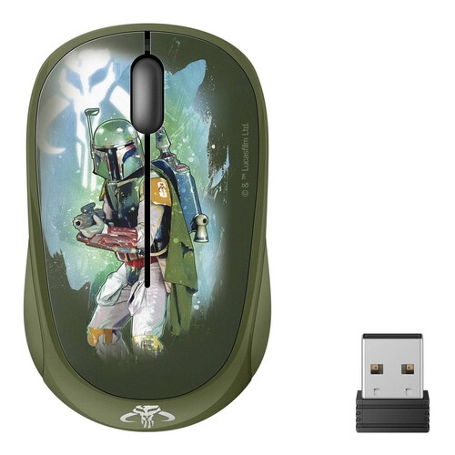 Mini mouse inalámbrico 1 200 DPI Star Wars modelo Tropper 