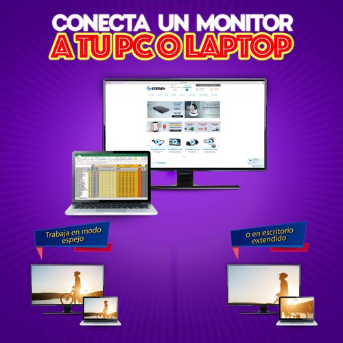 Adaptador USB a HDMI 