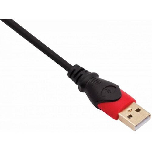 Extensión Elite USB de 1,8 m reforzada, con conectores dorados 