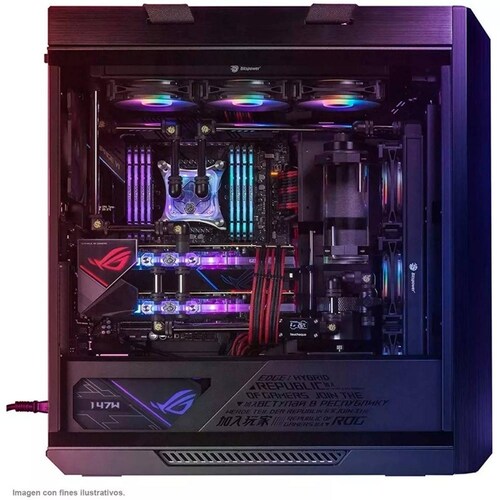Gabinete Gamer ASUS ROG STRIX Helios Cristal Templado RGB GX601 