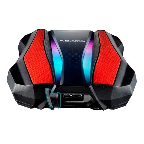 Disco Duro Externo 1TB ADATA HD770G USB 3.2 RGB Uso Rudo Portatil Xbox One PS4 PC AHD770G-1TU32G1-CRD 