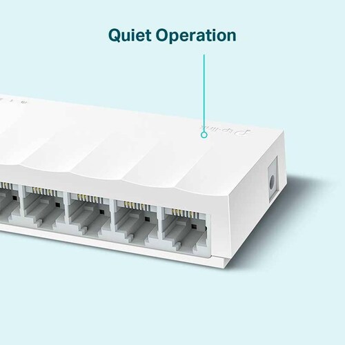 Switch TP-LINK LS1008 8 Puertos LiteWave Fast Ethernet 10/100Mbps 