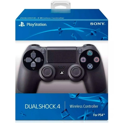 Mando  Sony PS4 DualShock 4 V2, Inalámbrico, Panel táctil, Azul