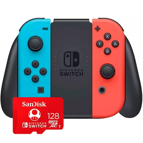 Consola NINTENDO Switch Neon SD 128GB 