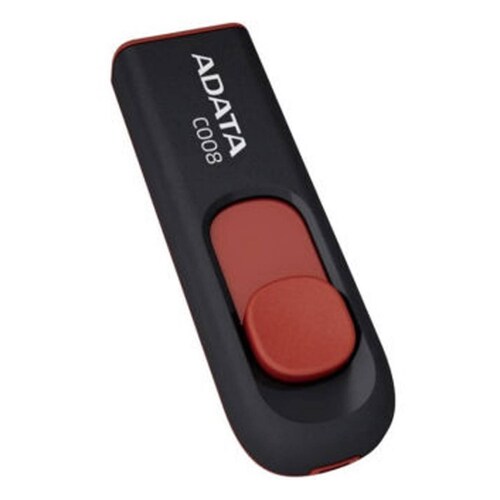 Memoria USB 64GB ADATA C008 2.0 Retractil Flash Drive AC008-64G-RKD 