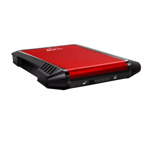Gabinete Case Disco Duro Externo XPG EX500 USB 3.1 SATA 2.5 Rojo AEX500U3-CRD 