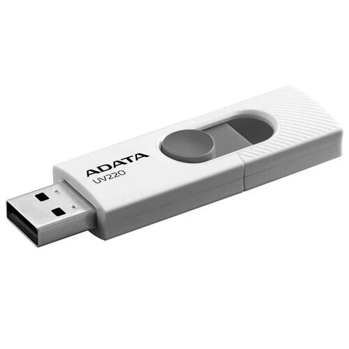 Memoria USB 64GB ADATA UV220 2.0 Retractil Flash Drive AUV220-64G-RWHGY 