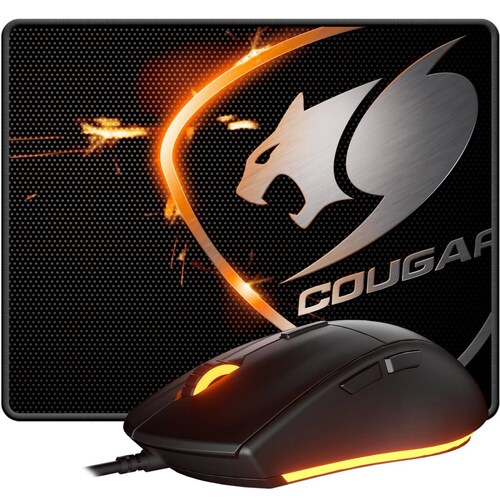 Kit Gamer COUGAR Mouse MINOS XC 6 Botones + Mousepad SPEED XC 