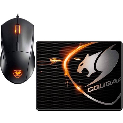 Kit Gamer COUGAR Mouse MINOS XC 6 Botones + Mousepad SPEED XC 