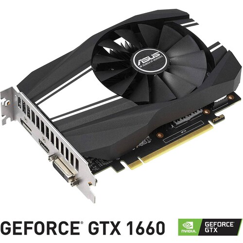 Tarjeta de Video ASUS GeForce GTX 1660 Super Phoenix 6GB GDDR6 PH-GTX1660S-O6G 