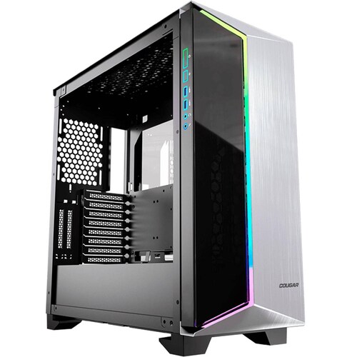 Gabinete Gamer COUGAR DARKBLADER-G RGB Cristal Templado 