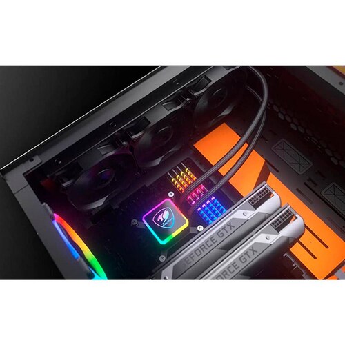 Enfriamiento Liquido COUGAR AQUA 360mm RGB Intel AMD Ryzen 
