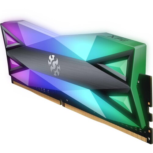 Memoria RAM DDR4 16GB 3200MHz XPG SPECTRIX D60G RGB 1x16GB Gris AX4U320016G16A-ST60 