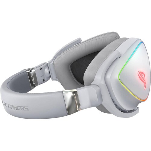 Audifonos Diadema Gamer ASUS ROG Delta White Microfono USB-C Xbox PS4 PC Nintendo RGB 