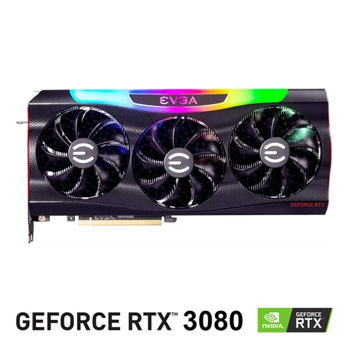 Tarjeta de Video EVGA Geforce RTX 3080 FTW3 Ultra Gaming 10GB GDDR6X ARGB 10G-P5-3897-KL 