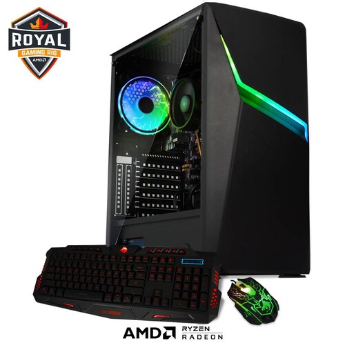 Xtreme PC Gamer AMD Radeon Vega 11 Ryzen 5 3400G 16GB SSD 480GB WIFI 