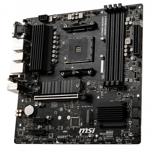 Tarjeta Madre MSI B550M PRO-VDH WIFI AM4 4x DDR4 2x M.2 PCIe 3.0 BT 4.2 USB-C Micro ATX 