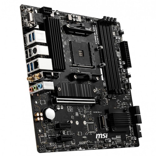 Tarjeta Madre MSI B550M PRO-VDH WIFI AM4 4x DDR4 2x M.2 PCIe 3.0 BT 4.2 USB-C Micro ATX 