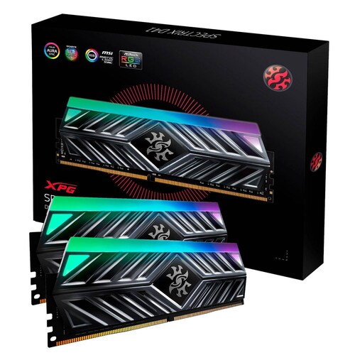 Memoria RAM DDR4 16GB 3600MHz XPG SPECTRIX D41 RGB Disipador 2X8GB AX4U360038G18A-DT41 