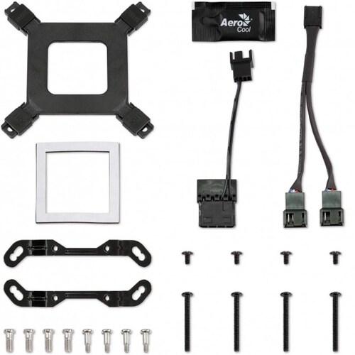 Enfriamiento Liquido AEROCOOL MIRAGE L120 INTEL 1700 AM5 ARGB 120mm Negro 