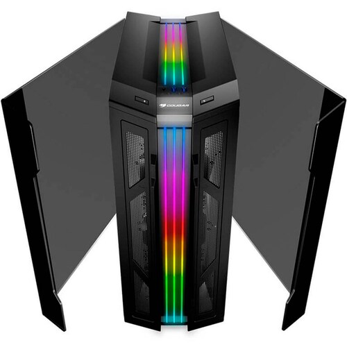 Gabinete Gamer COUGAR GEMINI T PRO ARGB Cristal Templado 106kmt0008-00 