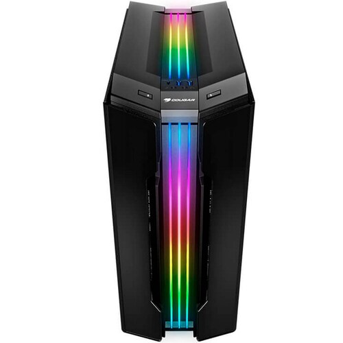 Gabinete Gamer COUGAR GEMINI T PRO ARGB Cristal Templado 106kmt0008-00 