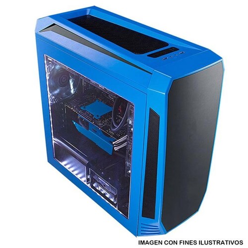 Gabinete Gamer BITFENIX Aegis Core 1 Fan USB 3.0 Azul Micro ATX 