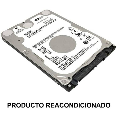 Disco Duro 500GB WESTERN DIGITAL 2.5 Laptop 5400RPM REACONDICIONADO 
