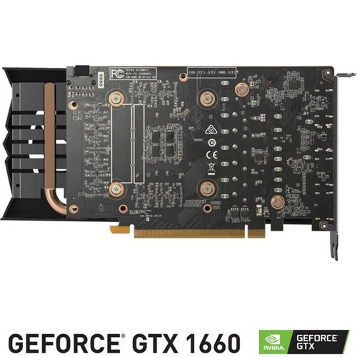 Tarjeta de Video ZOTAC NVIDIA GeForce GTX 1660 TWIN FAN 6GB GDDR5 