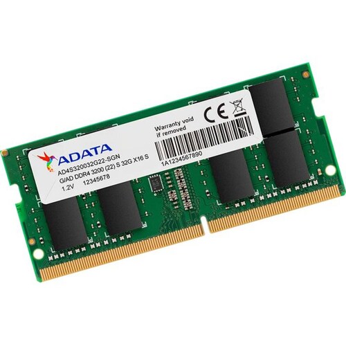 Memoria RAM DDR4 32GB 3200MHz ADATA Premier 1x32GB Laptop AD4S320032G22-SGN 