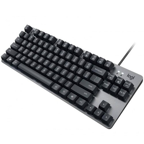 Teclado Gamer Mecanico LOGITECH K835 Switch Blue TKL Español 