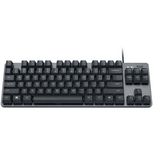 Teclado Gamer Mecanico LOGITECH K835 Switch Blue TKL Español 
