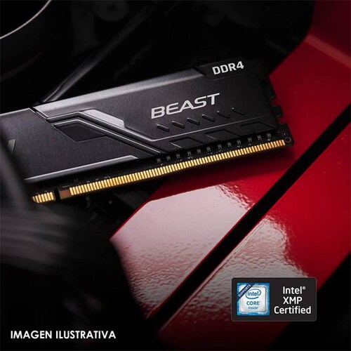 Memoria RAM DDR4 32GB 3200MHz KINGSTON FURY BEAST 1x32GB Negro KF432C16BB/32 