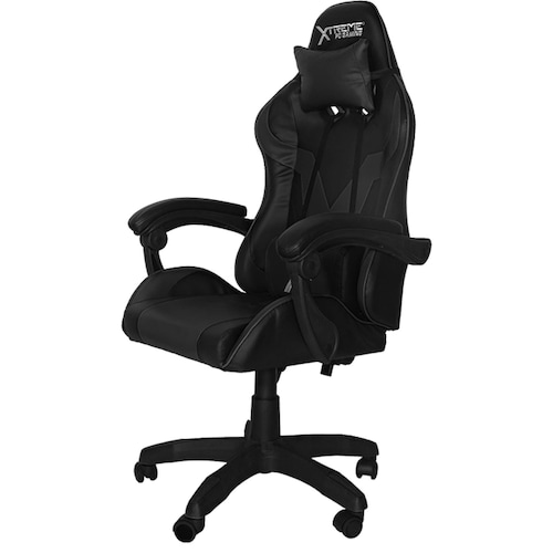Silla Gamer Xtreme Pc Ergonomica Ajustable 130 Kg Negra CGXT502BK 