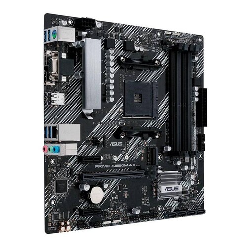 Tarjeta Madre ASUS PRIME A520M-A II CSM AMD AM4 DDR4 ATX 