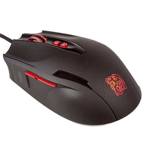 Mouse Gamer THERMALTAKE TT ESPORTS Laser Black FP USB MO-BKV-WDLGBK-01 