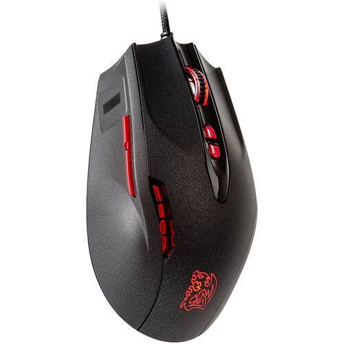 Mouse Gamer THERMALTAKE TT ESPORTS Laser Black FP USB MO-BKV-WDLGBK-01 