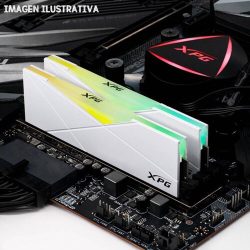 Memoria RAM DDR4 32GB 4133MHz XPG SPECTRIX D50 RGB Disipador 2x16GB AX4U413316G19J-DW50 