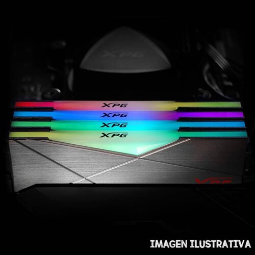 Memoria RAM DDR4 32GB 4133MHz XPG SPECTRIX D50 RGB Disipador 2x16GB 