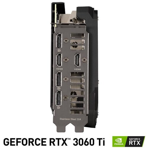 Tarjeta de Video ASUS ROG STRIX GeForce RTX 3060 TI OC V2 8GB GDDR6 LHR ROG-STRIX-RTX3060TI-O8G-V2-G 