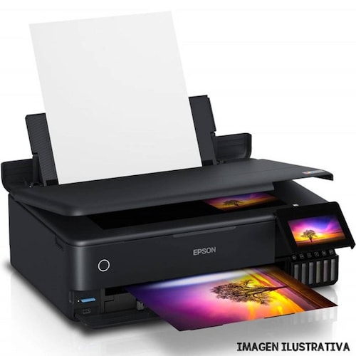 Impresora Multifuncional EPSON L8180 EcoTank Fotografica Tinta Continua 